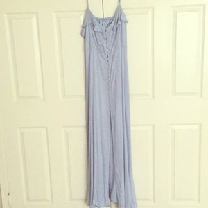 Front Slit Maxi Dress